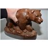 Image 2 : Grizzly bear wax candle statue