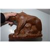 Image 3 : Grizzly bear wax candle statue