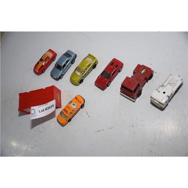 vintage toy car lot