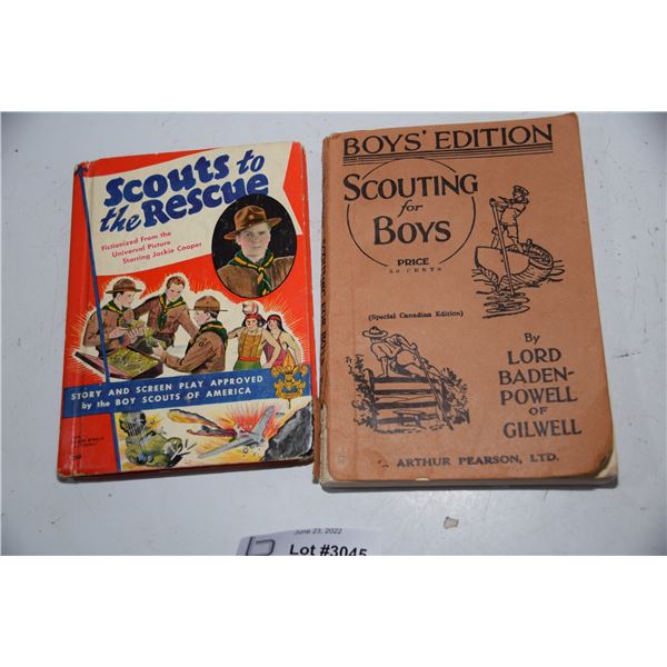 vintage scouts book (one is 1939)