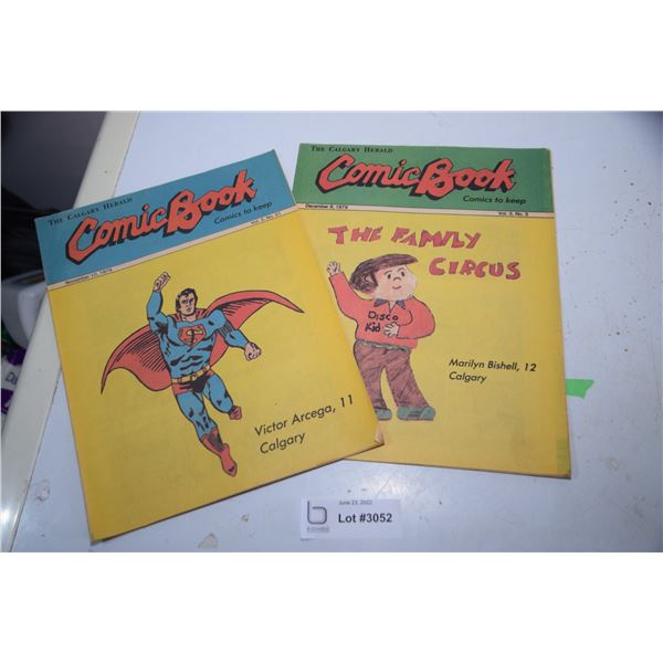 1979 Calgary Herald Superman comic