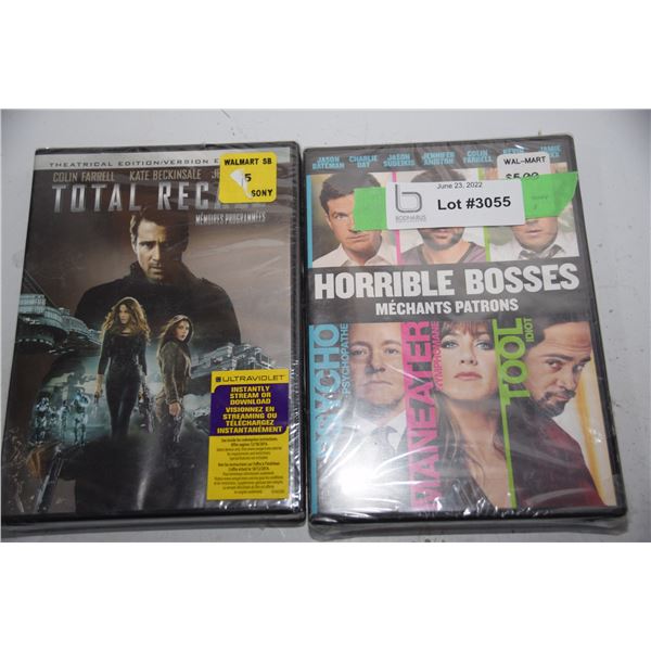 Vintage sealed DVD movies