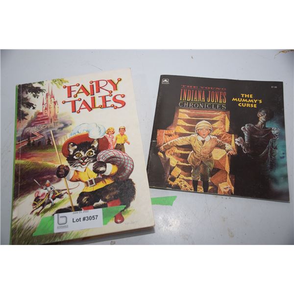 Vintage fairy tales of Indiana Jones
