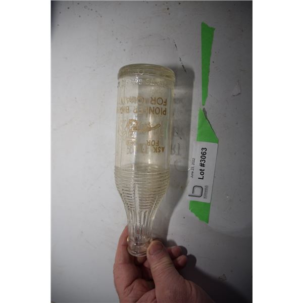 Prince Albert soda bottle