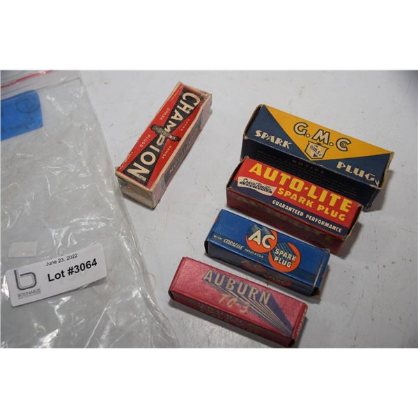 Antique spark plugs GMC Auburn