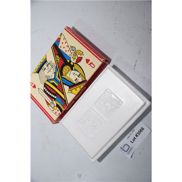 Vintage play cards soap