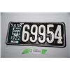 Image 1 : Rare pressed steel 1922 license plate (restored)
