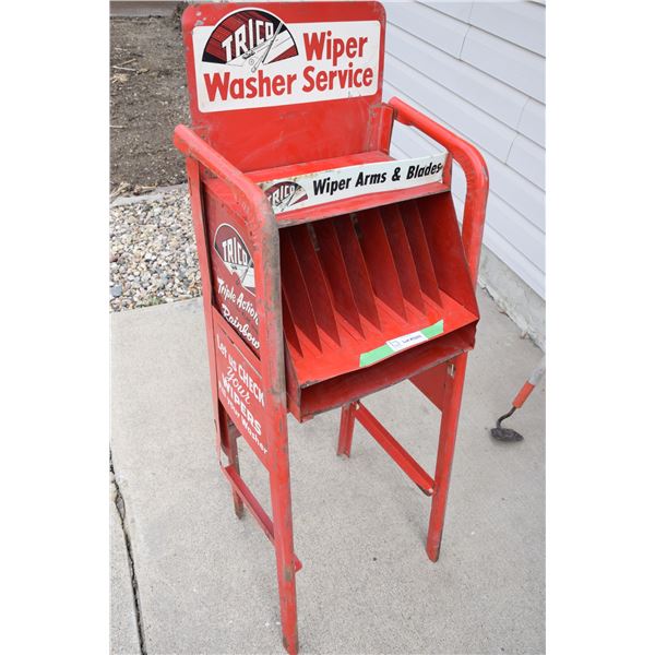 Trico Wiper Blades Vintage Display Rack - needs spot welding