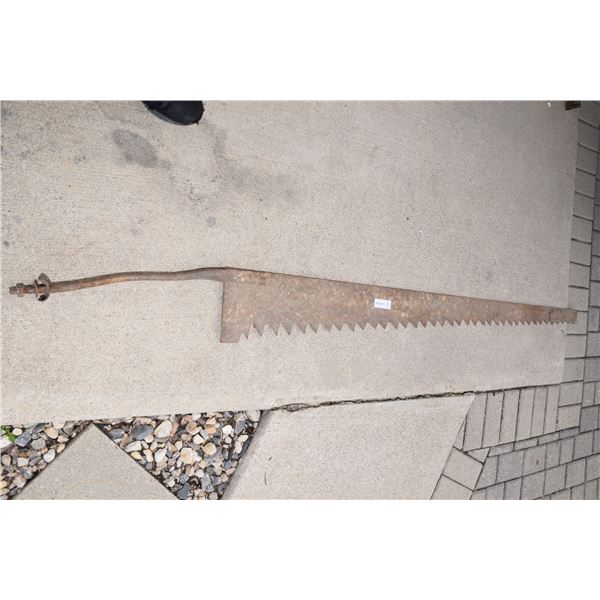 Antique saw - 66" blade