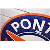Image 3 : Pontiac Service 42" round double sided dealer sign porcelain fantasy sign