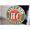 Image 4 : 4ft round Sinclair HC Gasoline double sided dealer sign porcelain fantasy sign
