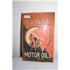 Image 1 : Red Indian 21" x 13.5" porcelain fantasy sign