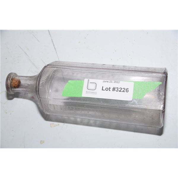 Purple medicine bottle