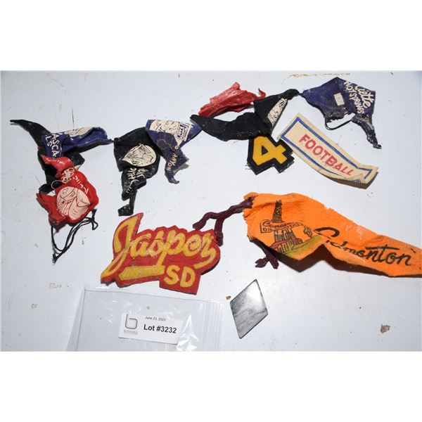 Vintage patches / pennants