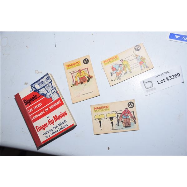 1959 Gillette baseball flip book