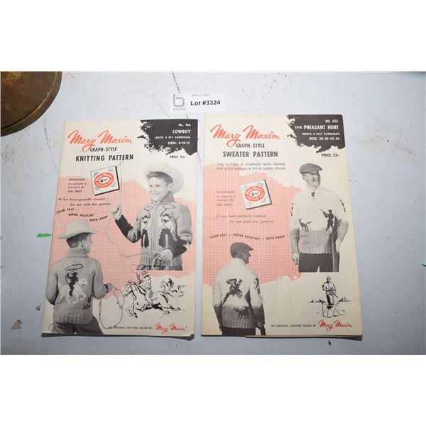 Vintage Cowichan Sweater Knitting patterns