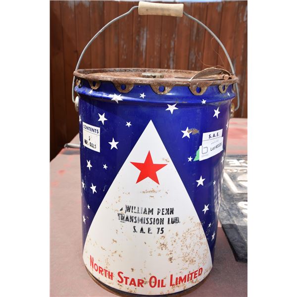 North Star oil pail