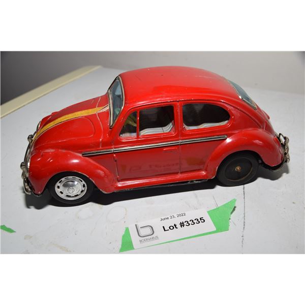 Vintage VW automobile tin toy