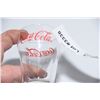 Image 1 : Salesman sample coca-cola mint glass