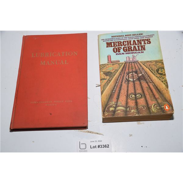Sask Wheat Pool Regina Lubrication Guide + Grain book
