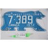 Image 1 : 1972 NWT Bear license plate