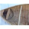 Image 5 : Handmade Birch bark canoe signed " Martine Kotcher" ft liard NWT