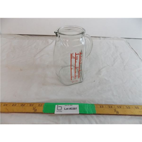 british measuring glass