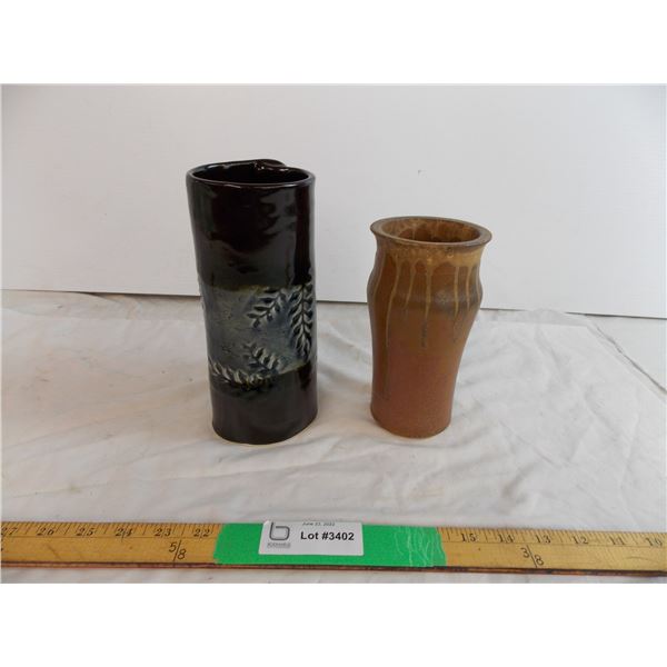 Clay and ceramic vases
