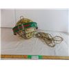 Image 2 : Special Export Beer hanging globe light - minor damage to the plastic -Lights up and spins