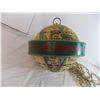 Image 3 : Special Export Beer hanging globe light - minor damage to the plastic -Lights up and spins
