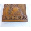 Image 5 : 2X bid price - Pair of hand carved prisoner of war plaques ww2