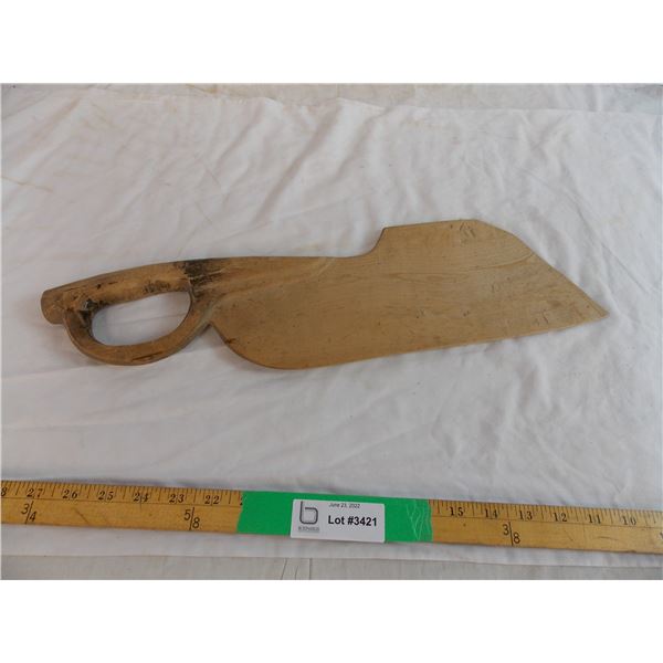 Swedish hand carved flax knife