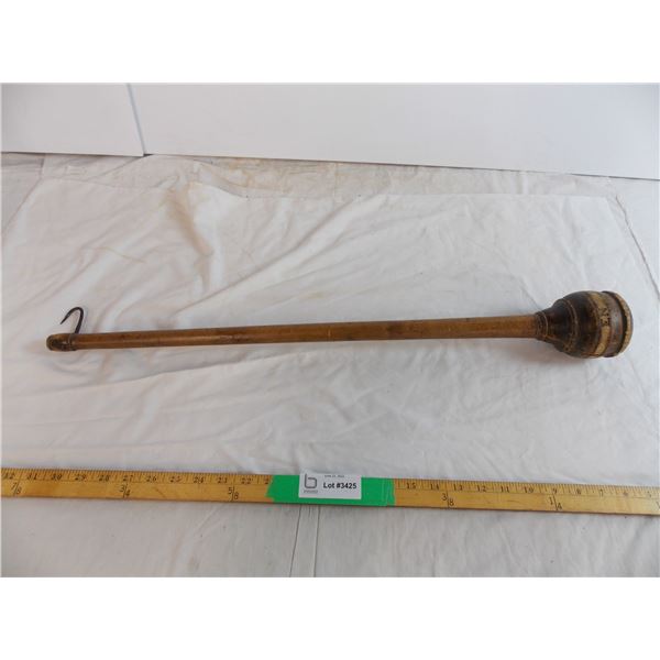 Early 1800 swedish beam scale marked with embossed crown and initials