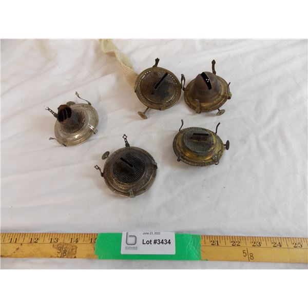 (5) oil lamp burners