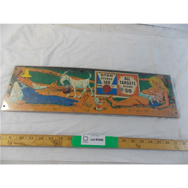 Target game from old arcade game