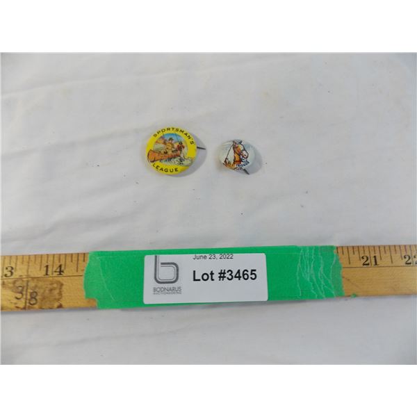 Sportsman League and Trigger horse pin