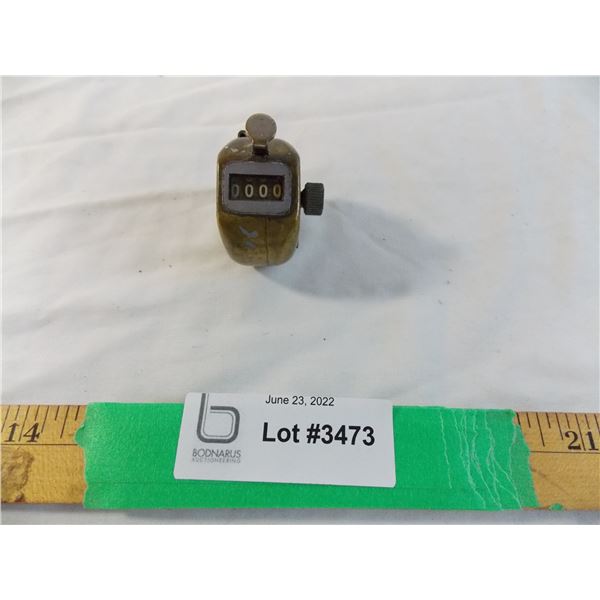 Brass Veeder Tally Counter 1915