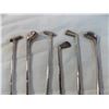 Image 3 : Mini Metal golf club stir stick set with toffee hammer