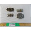 Image 1 : (4) assorted belt buckles