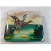 Image 2 : Vintage cigarette metal case with a duck on it