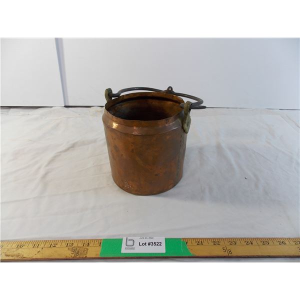 Copper Dovetailed Pot