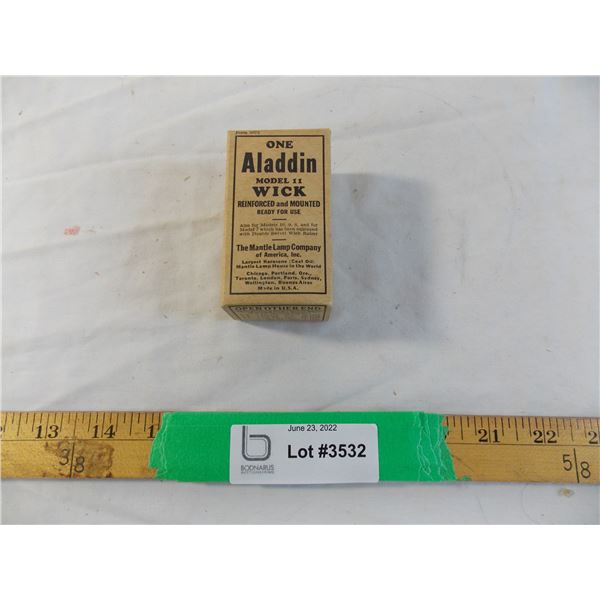 One Aladdin Model 11 wick