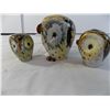Image 4 : (3)Owl salt and pepper shakers