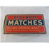 Image 2 : Red and White matches box