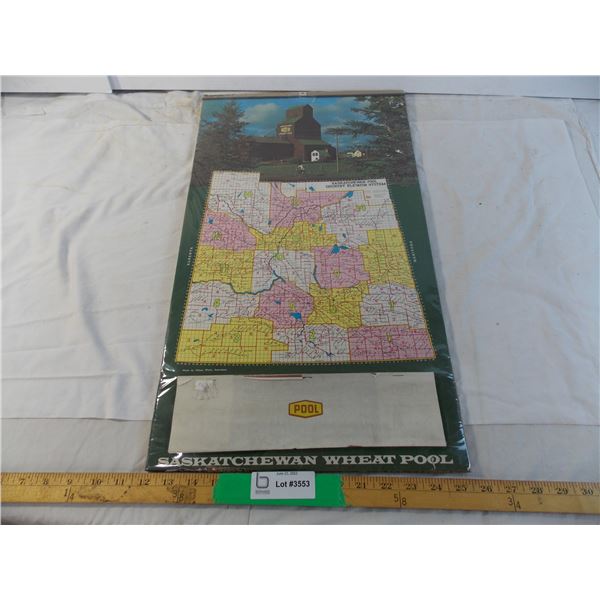 1969 Saskatchewan wheat pool calendar