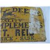 Image 3 : John Deere Broderick Sask metal sign