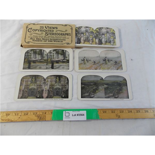25 views copyrighted stereographs