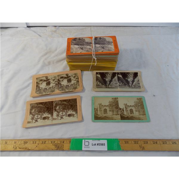 Lot of assorted Stereographs