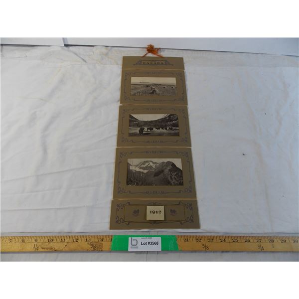 1912 Canada calendar - has a full pad