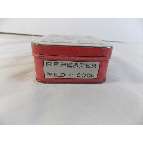 repeater tobacco tin Repeater mild smoking tobacco Fine Cut tin